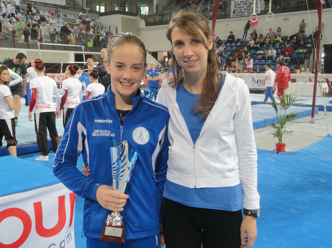 Alexia Angelini tenta il grande balzo verso la ginnastica d’élite