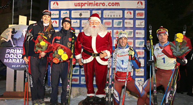 Pokerissimo di Federico Pellegrino nella Team Sprint ai Campionati Italiani di fondo