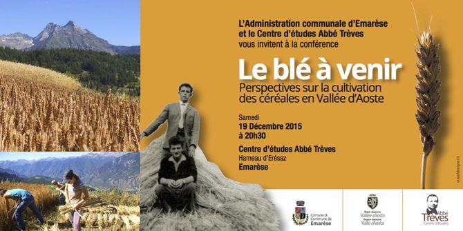 “Le blé à venir”, a Emarèse una serata sulle prospettive della coltura dei cereali in Valle d’Aosta