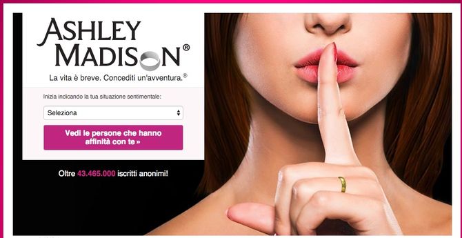 Anche novecento valdostani tra gli iscritti al sito di “scappatelle” AshleyMadison.com