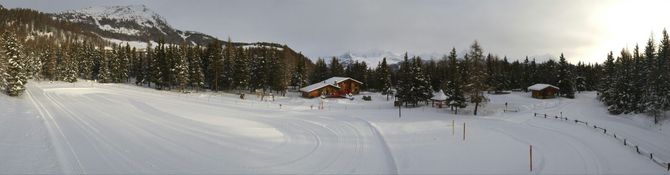 Sci, aprono le piste di fondo di Torgnon