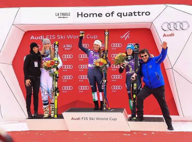 Coppa del Mondo di Sci, impresa di Nadia Fanchini che vince a La Thuile