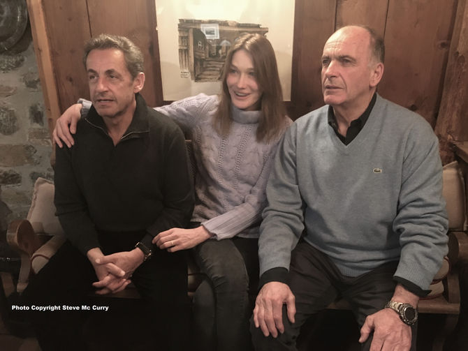 Ayas, Rollandin ha incontrato Nicolas Sarkozy e Carla Bruni