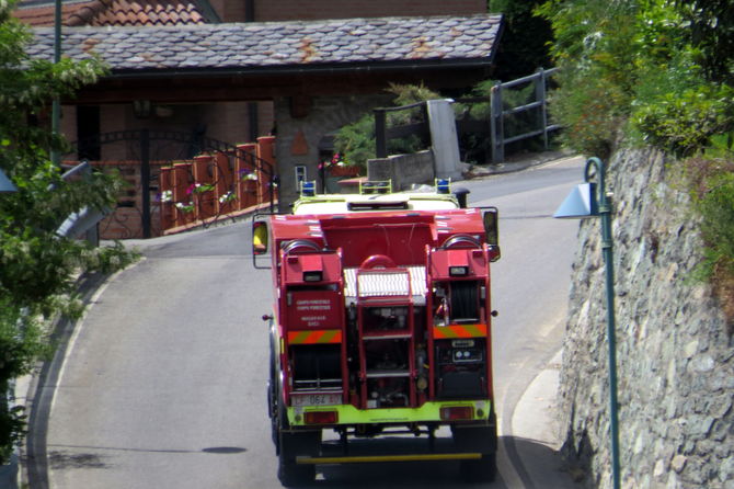 Quota BP in fiamme nella tarda serata di ieri