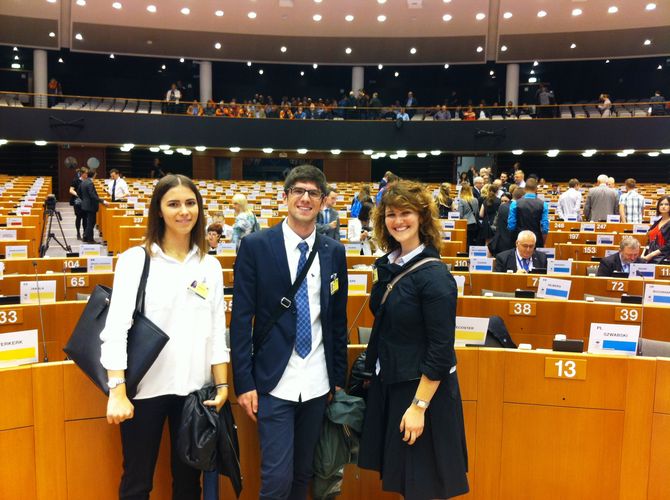 Due studenti del Liceo Linguistico di Courmayeur al parlamento di Bruxelles