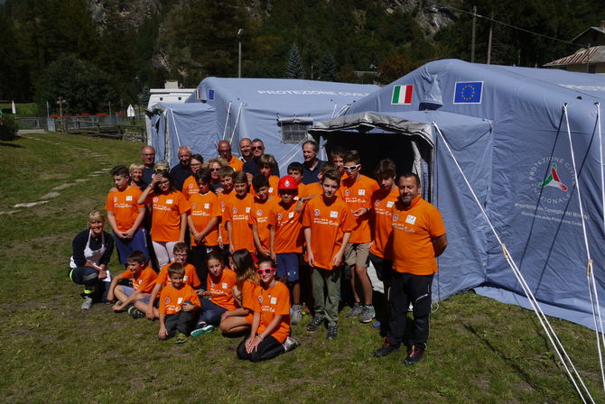 Volontari Protezione civile, due campi scuola a Ollomont e Saint-Barthélemy