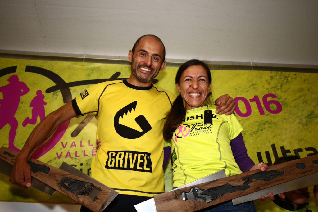 Enzo Benvenuto e Gabriella Boi trionfano nel Tour Trail VdA