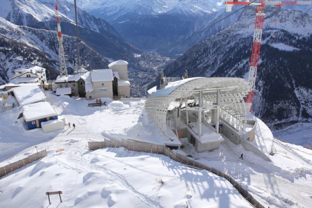 Funivie Monte Bianco, una sala congressi sorgerà nell’ex stazione del Pavillon