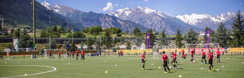 Gressan, torna a giugno la scuola calcio del Barcellona