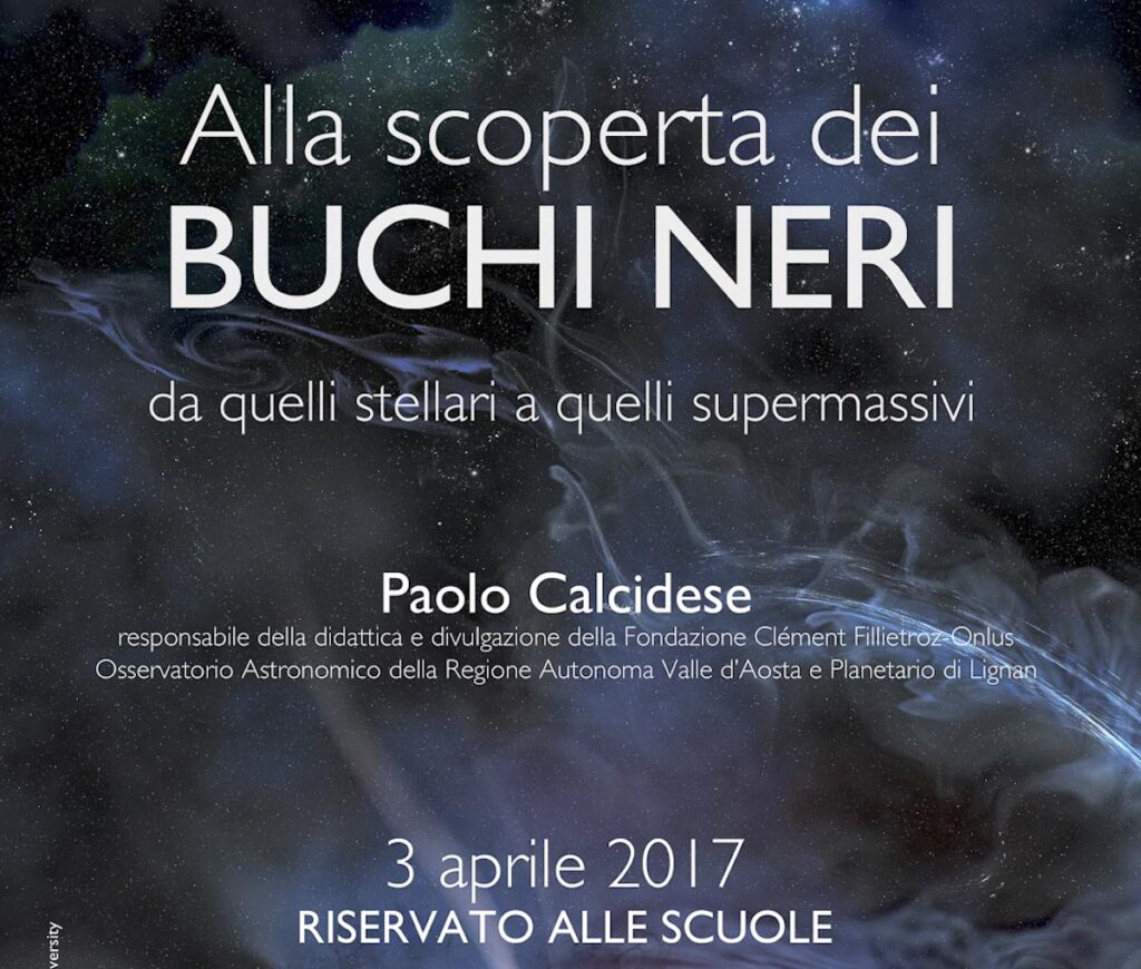 Buchi neri, asteroidi e missioni spaziali spiegati a 250 studenti di Chatillon e St-Vincent