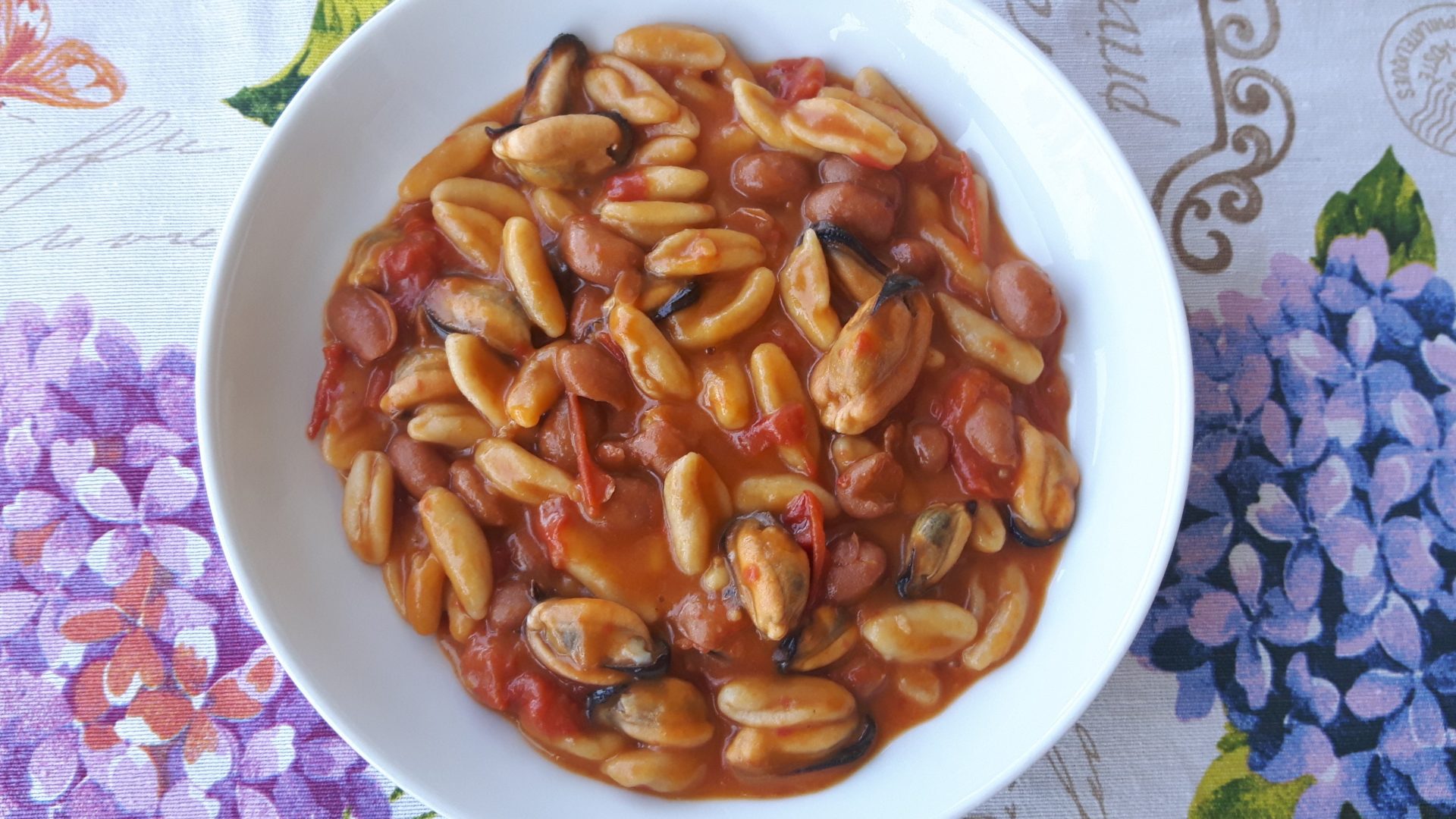 Cavatelli con fagioli e cozze - Aostasera