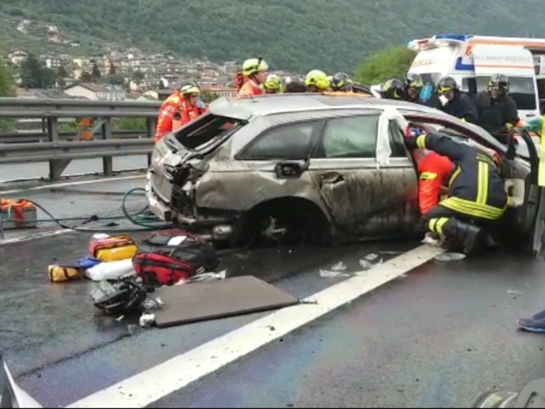 Incidente stradale sull’A5 a Pont-Saint-Martin, grave automobilista