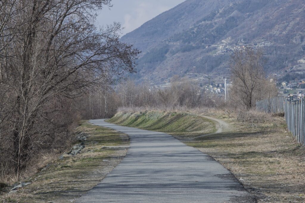 Gressan, riapre la pista ciclabile