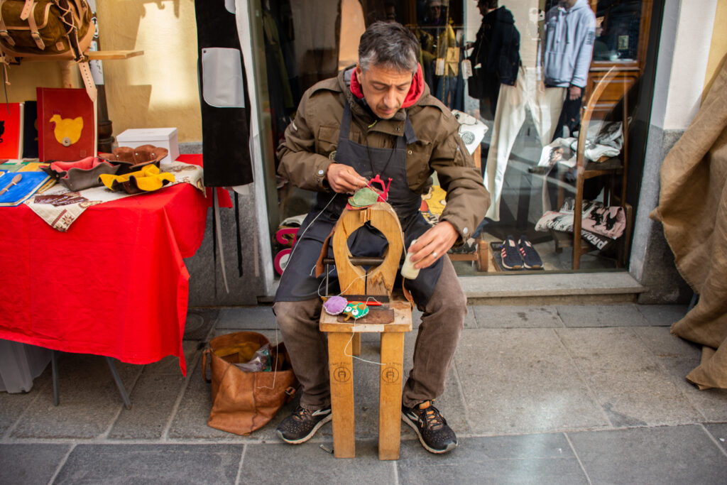 Courmayeur, artigianato in mostra alla Foire de la Paquerette