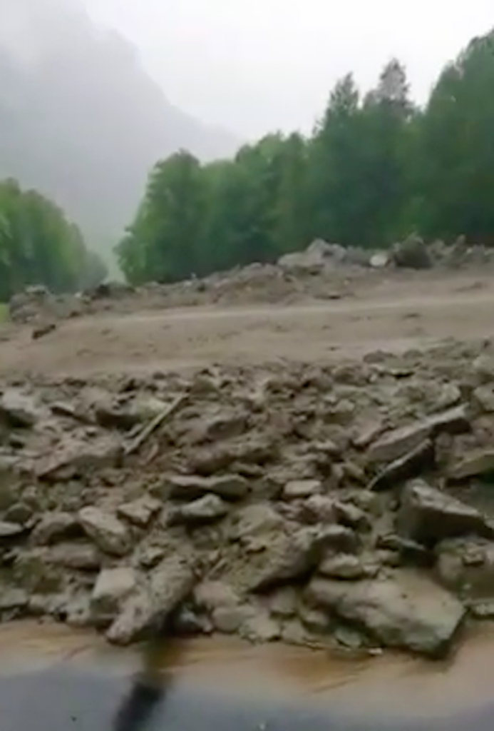 Val di Rhêmes, la regionale è chiusa per frana