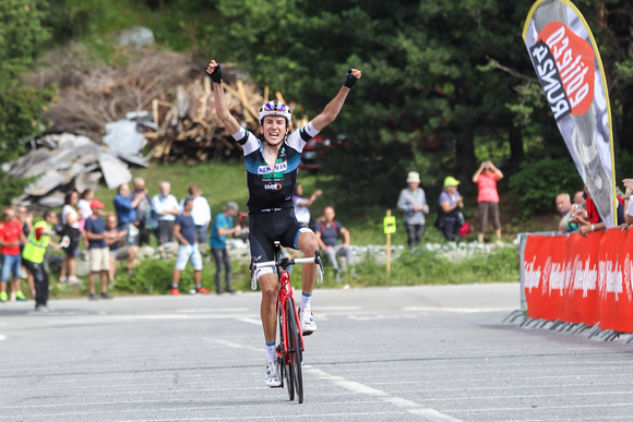 La tappa più lunga del Giro della Valle d’Aosta è andata al lussemburghese Michel Ries