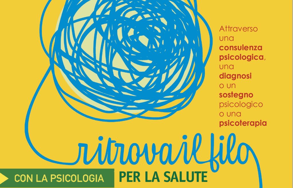 “Ritrova il filo”, dall’Ordine degli Psicologi una campagna di supporto su scuola, sport, famiglia e salute