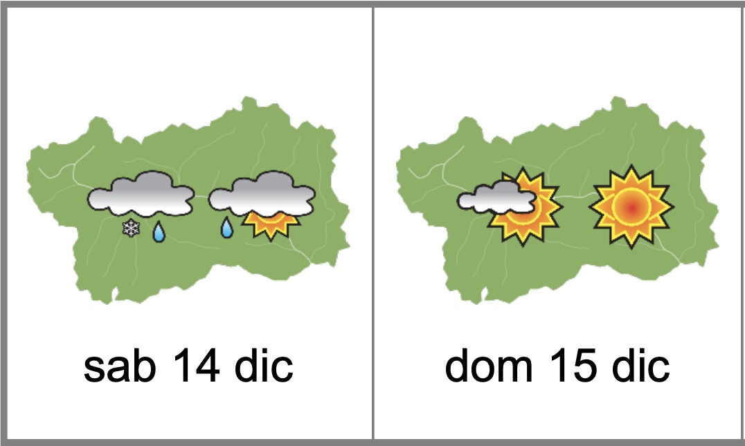 Sabato 14 e domenica 15 dicembre