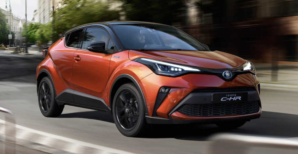 La nuova Toyota C-HR, l’ibrida da 184 Cv