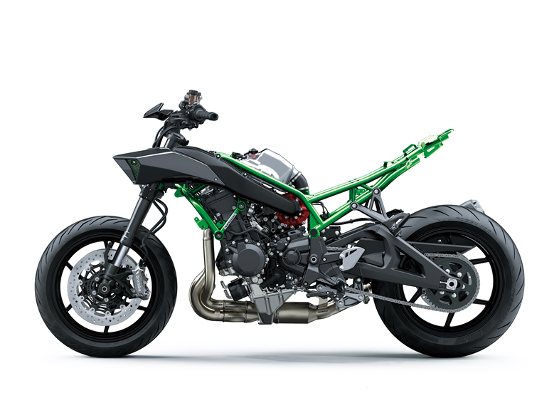 Kawasaki Z H2: la “naked” con soluzioni innovative