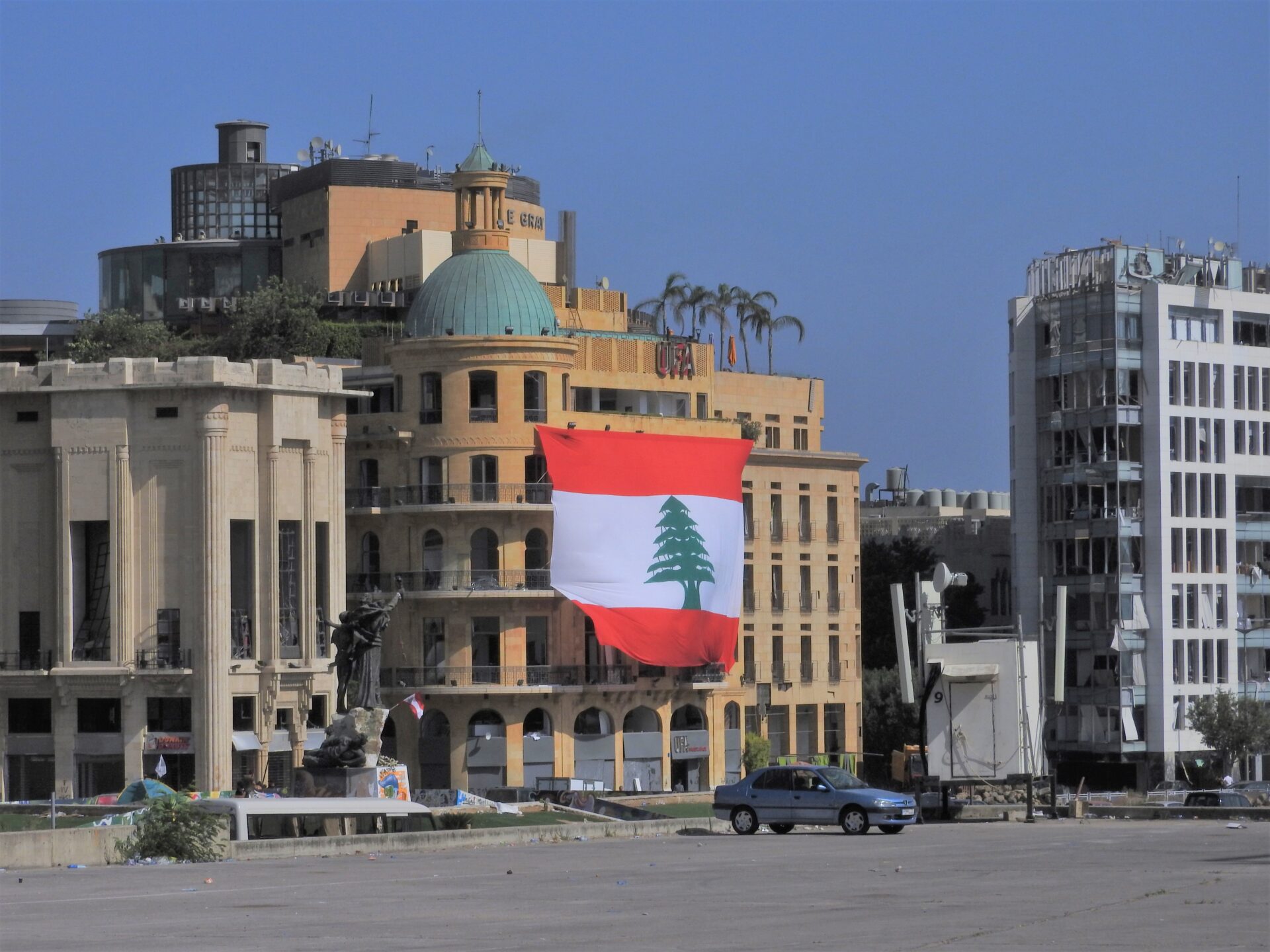 Beirut dopo l'esplosione