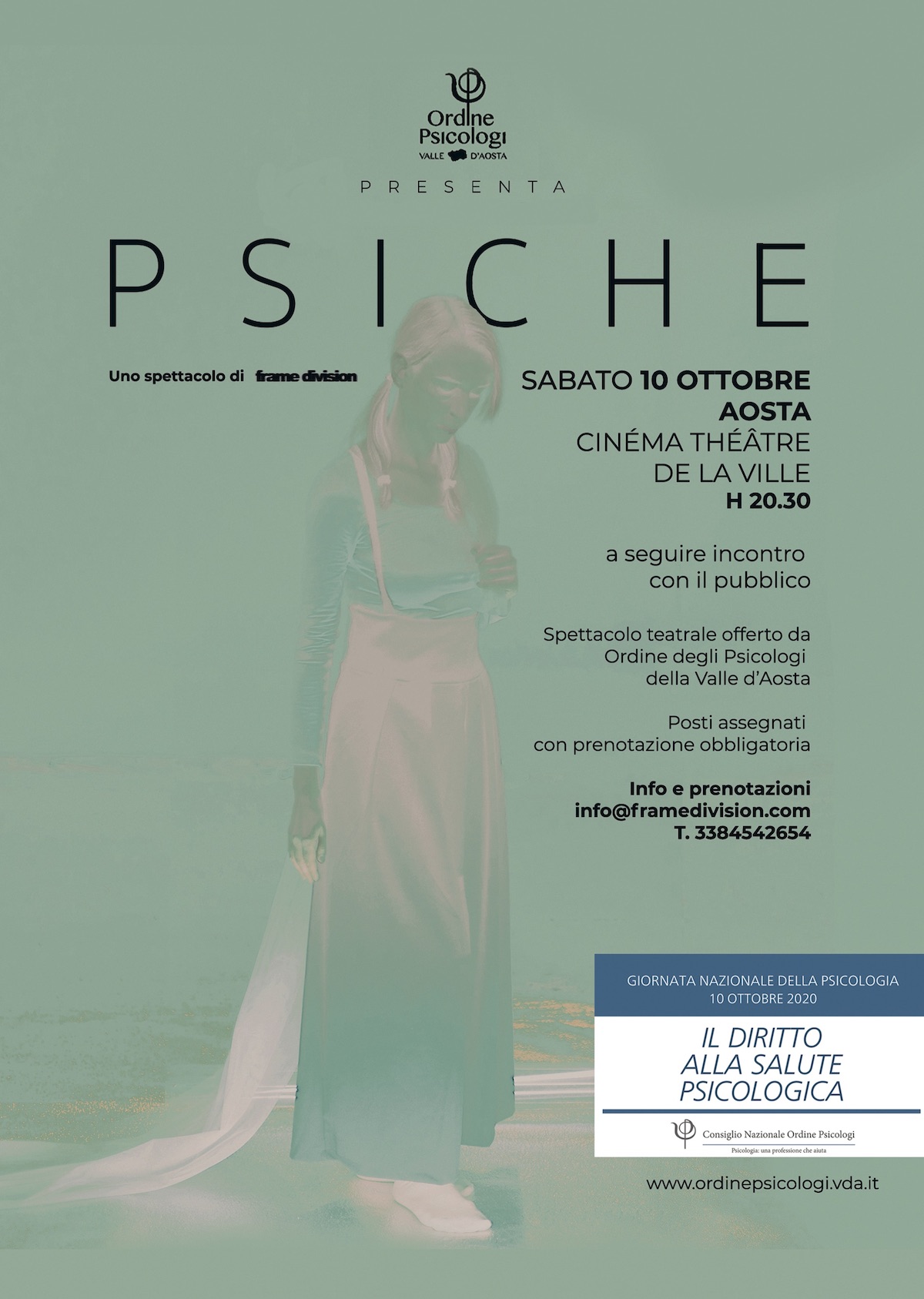 Locandina Giornata Psicologia "Psiche"
