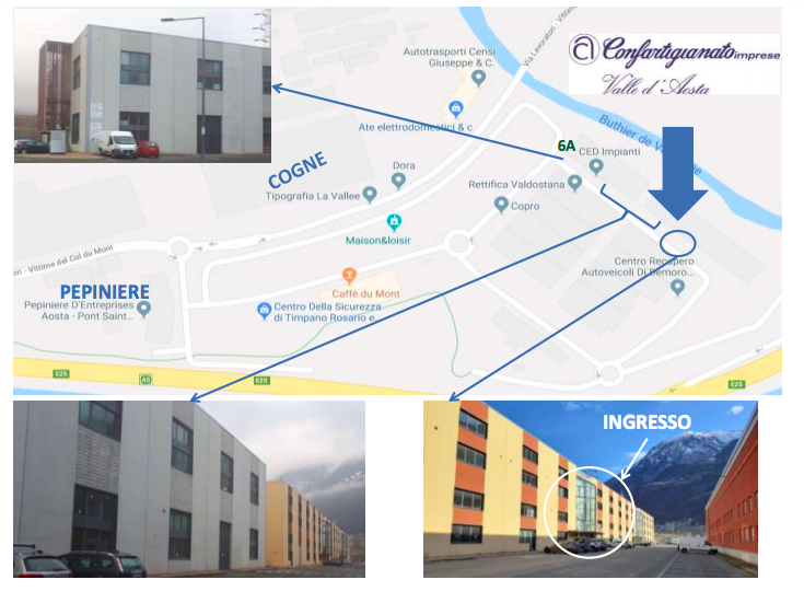 La nuova sede di Confartigianato Imprese Valle d'Aosta 