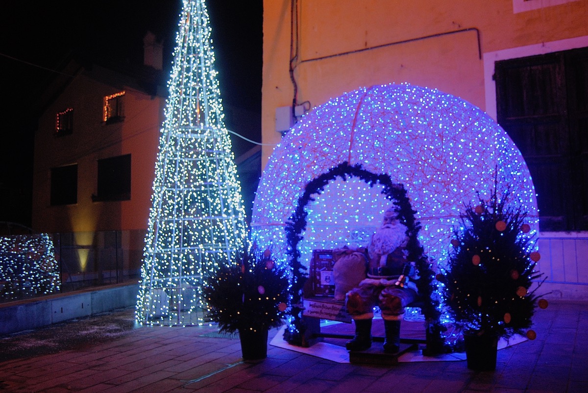Babbo Natale in piazza Roncas
