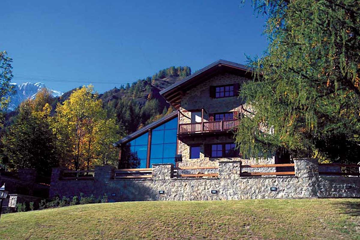 Villa Cameron a Courmayeur sede della Fondazione Montagna Sicura