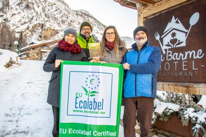 L’Hotel La Barme di Cogne vince gli Ecolabel Ue Awards 2020