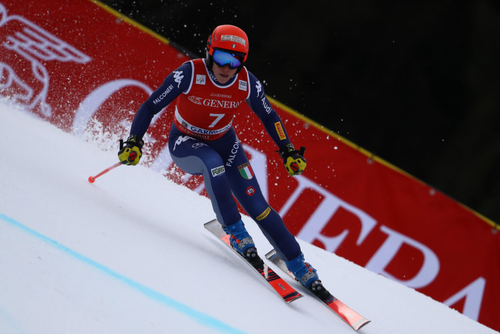 Federica Brignone settima nel Super G di Garmisch in attesa dei Mondiali di Cortina