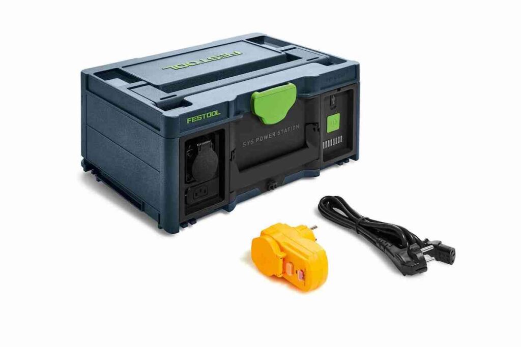 Pellegrinelli presenta la nuova SYS-PowerStation di Festool, la presa di corrente portatile che rivoluziona il modo di lavorare