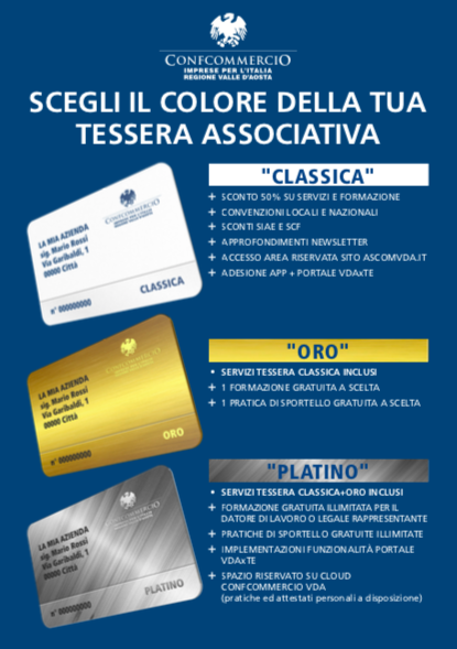 Confcommercio VdA Confcommercio VdA