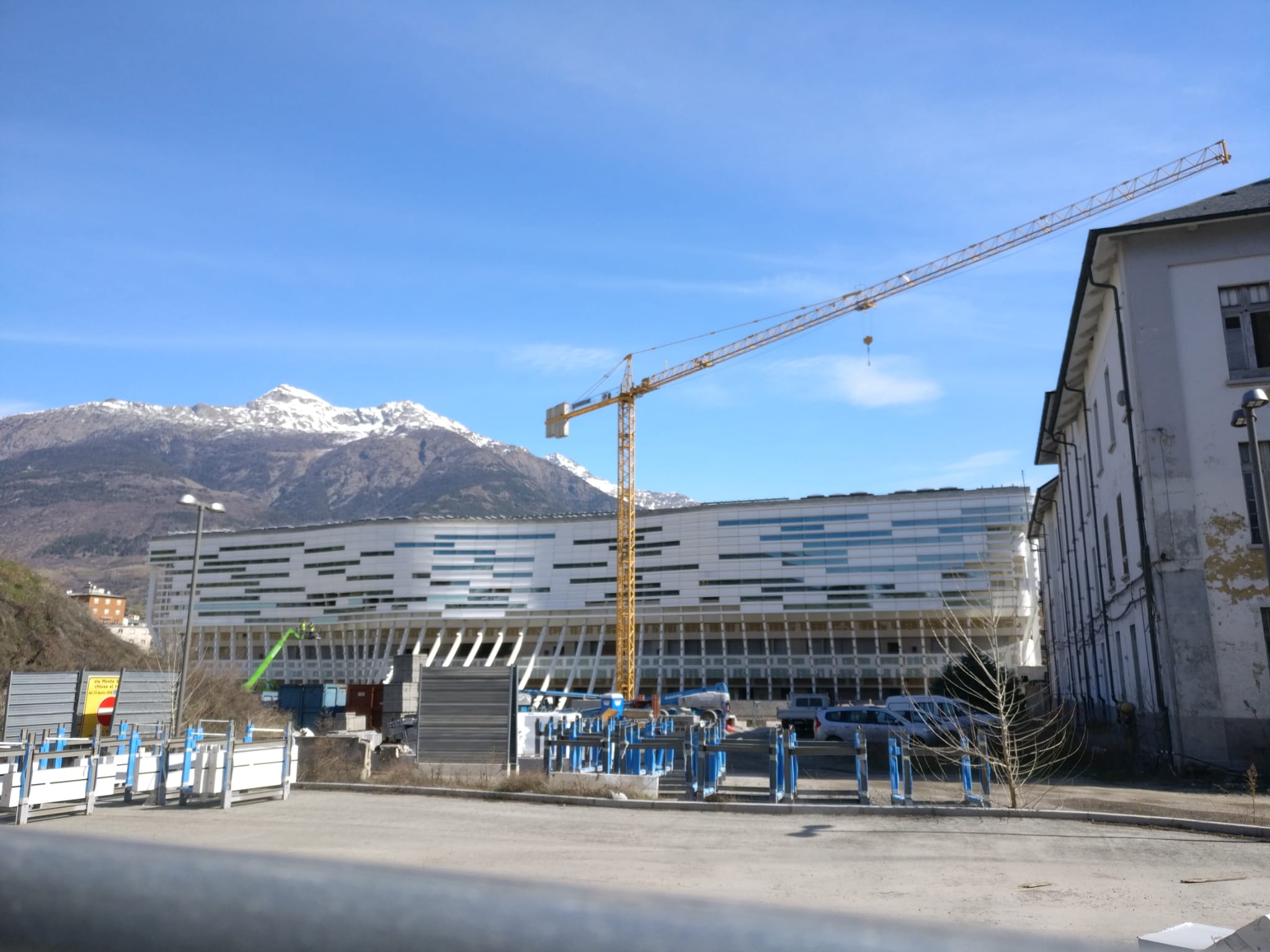 Univda, Università della Valle d'Aosta, nuv, cantiere nuv, cantiere università, lavori università