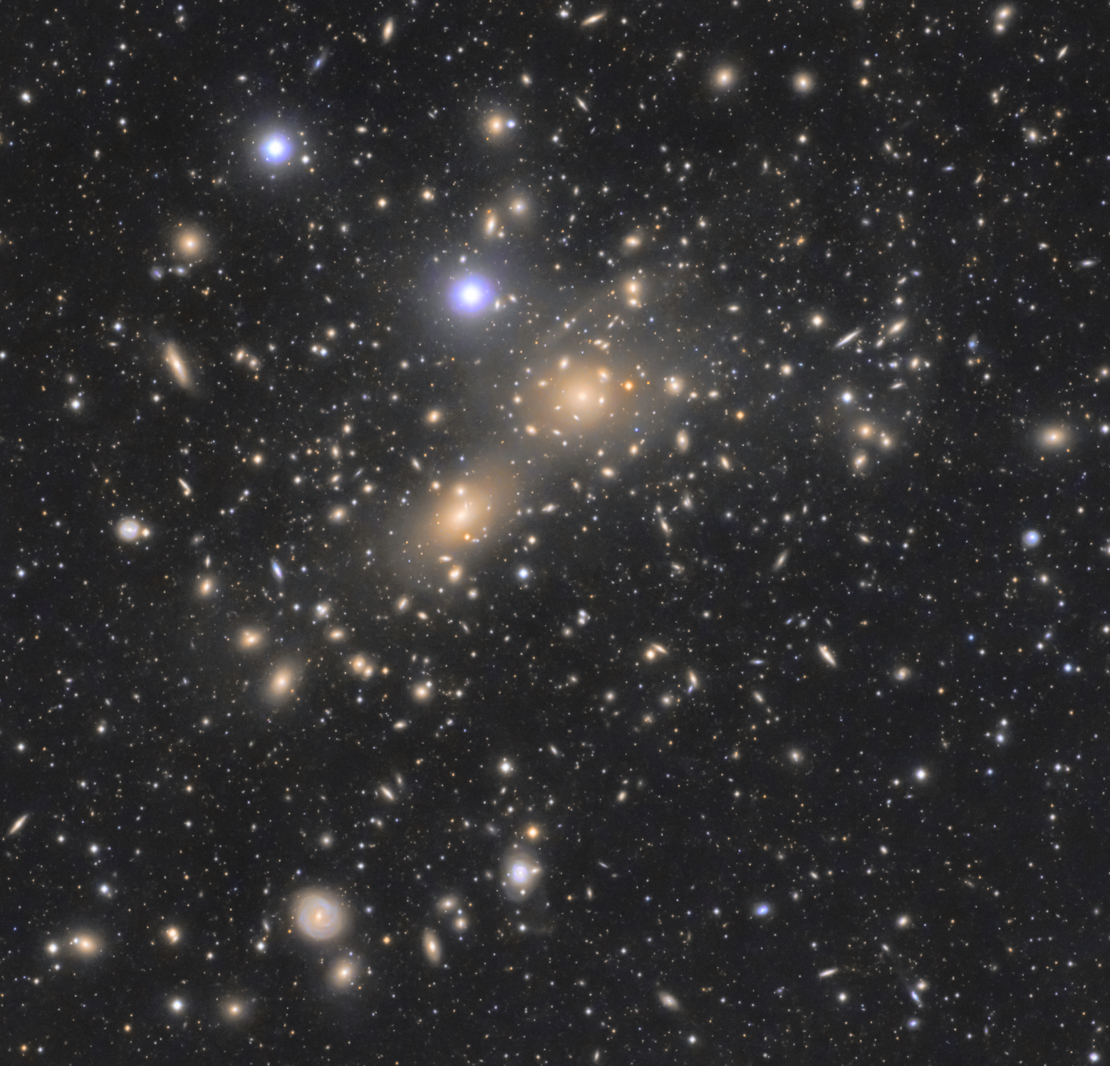 L’Ammasso di galassie della Chioma di Berenice Credit: Joe Hua https://www.astrobin.com/vw7kj8/