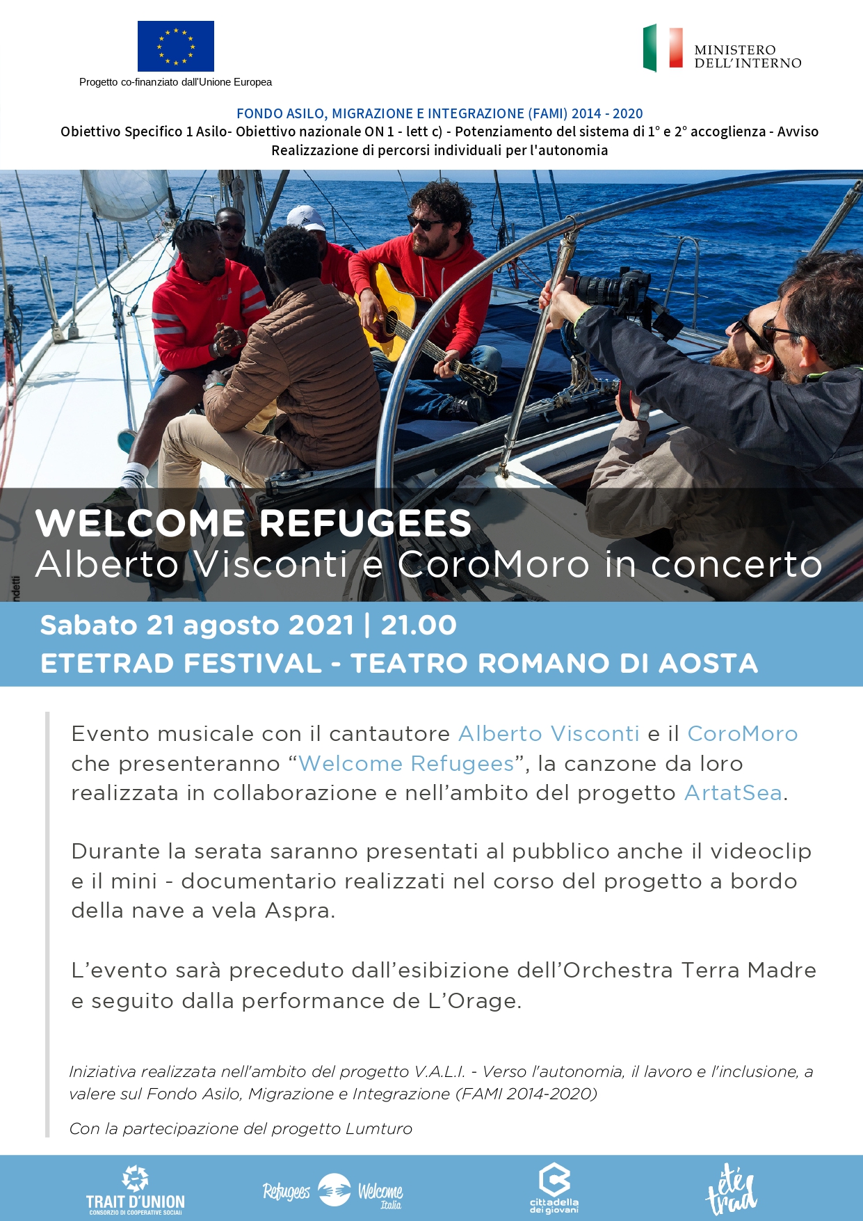 Welcome Refugees ETETRAD page