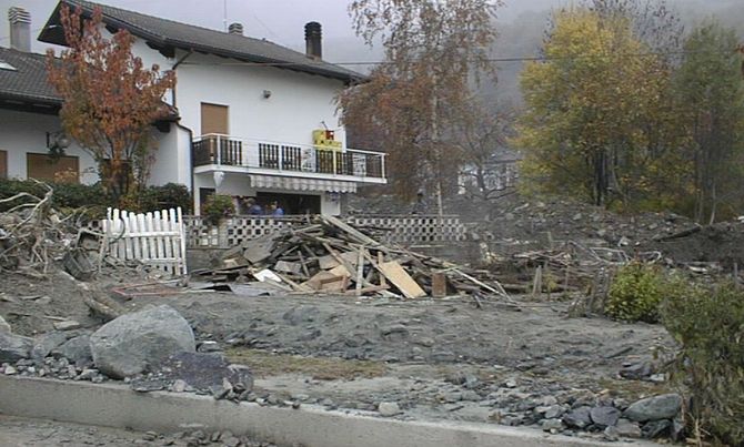 22 anni fa l’alluvione in Valle d’Aosta in cui persero la vita 20 persone