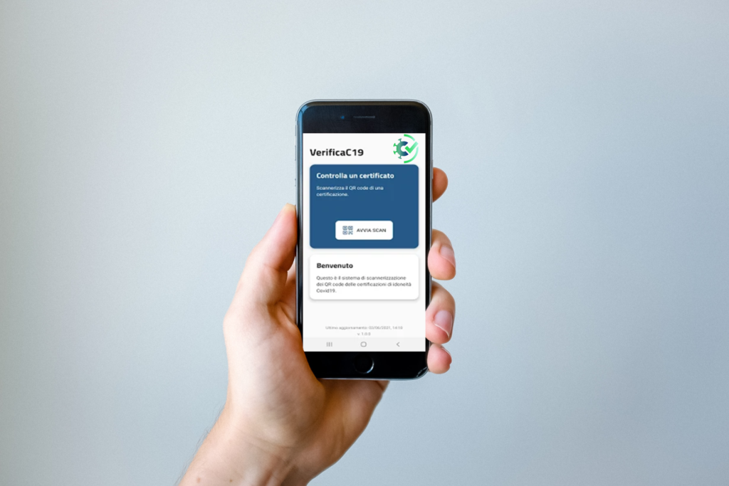 Verifica C19, ecco come funziona l’app di controllo del Green Pass