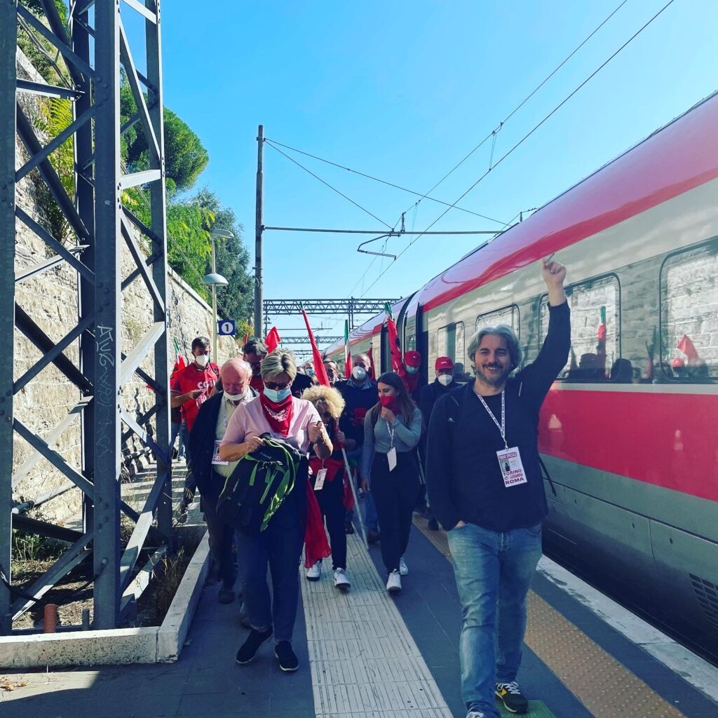 manifestazione Cgil