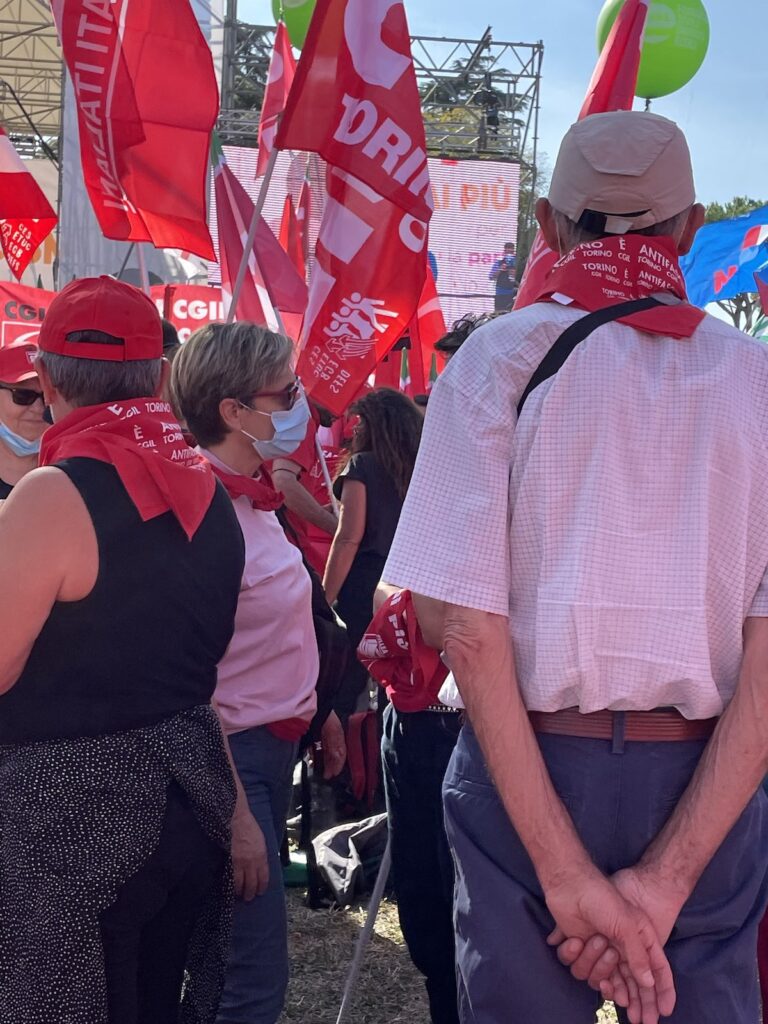 manifestazione Cgil