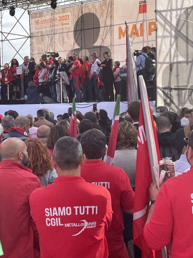 manifestazione Cgil