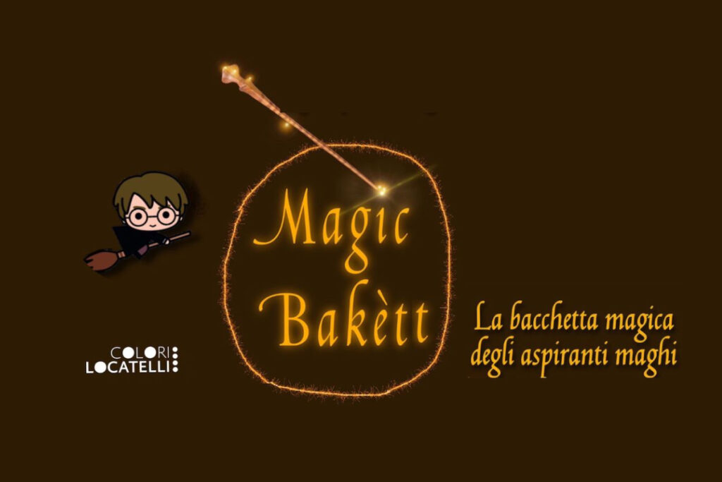 Colori Locatelli libera la creatività con “Magic Bakètt”, la bacchetta da colorare per i tuoi incantesimi