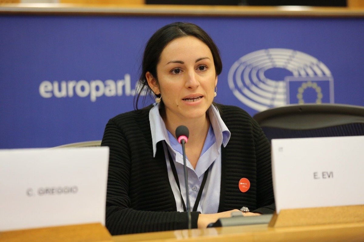L'europdeputata di Europa Verde Eleonora Evi