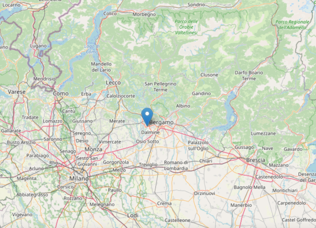 Avvertita anche in Valle d’Aosta la scossa di terremoto avvenuta nei dintorni di Bergamo