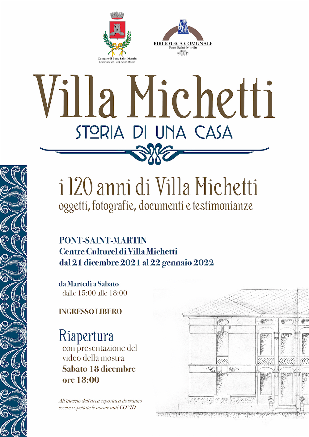 Villa Michetti Locandina