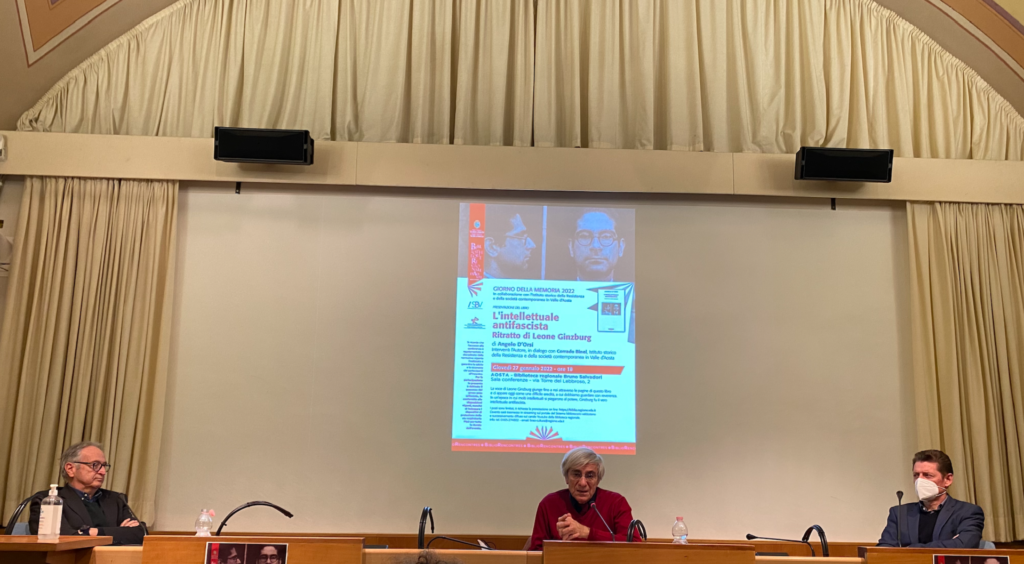 Angelo D'Orsi presenta "L'intellettuale antifascista - Ritratto di Leone Ginzburg"