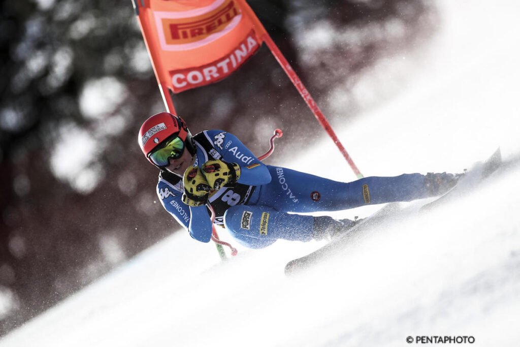 Alpine Ski World Cup 2021/2022 Cortina (ITA), Federica Brignone (ITA), 22/01/2022, Photo Gabriele Facciotti/Pentaphoto