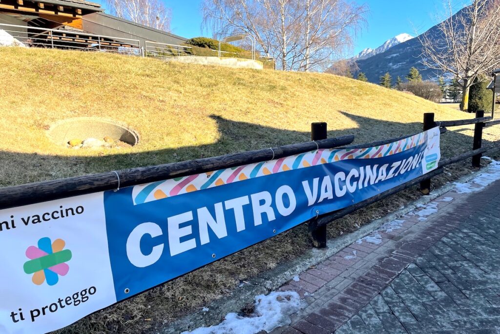 Il centro vaccinale di Pollein - vaccino - vaccini