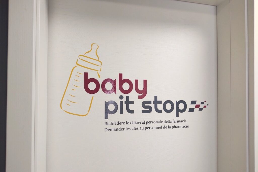 Il Baby pit stop ad Aosta