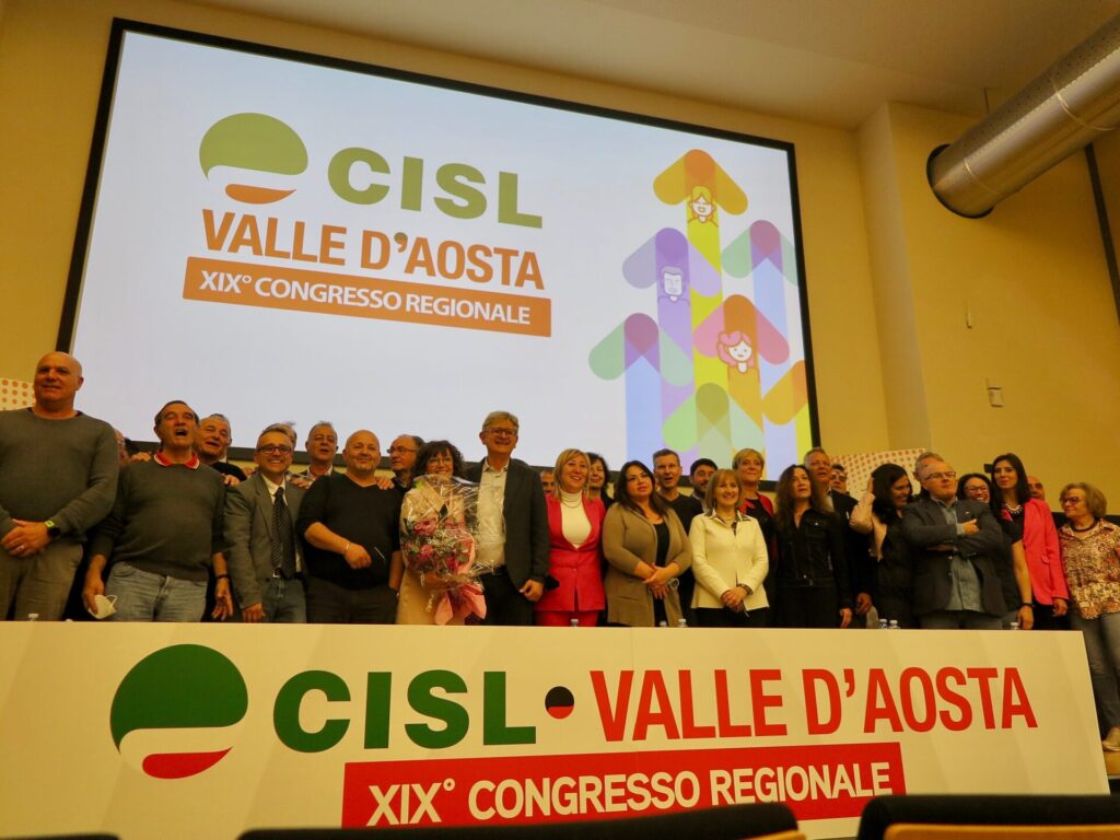 Congresso regionale CISL VdA a Saint Vincent